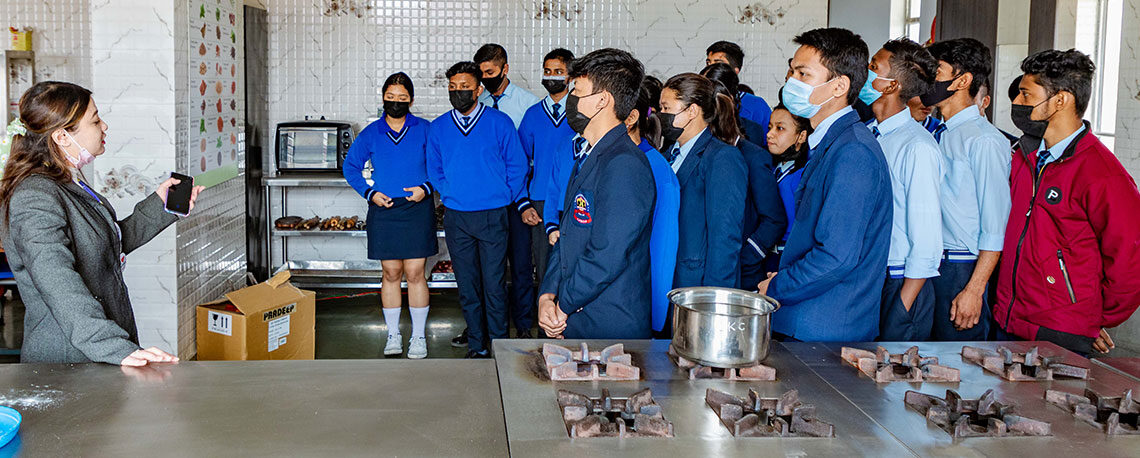 Students in laboratory